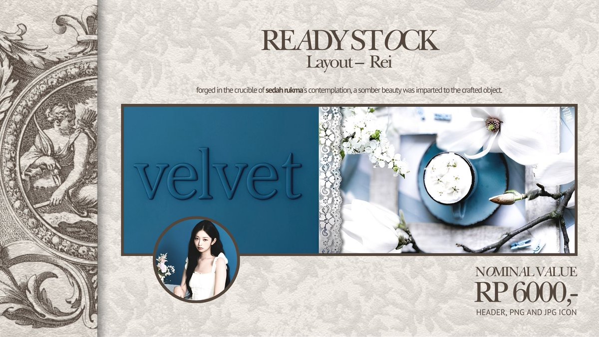 sedahrukma's tweet image. Help rt/repost? Thank you!

New drop layout - Rei, priced at RP 6,000,-/each includes png and jpg icon. Don’t hesitate to knock my DM if you’re interested.

#zonauang #zonajajan