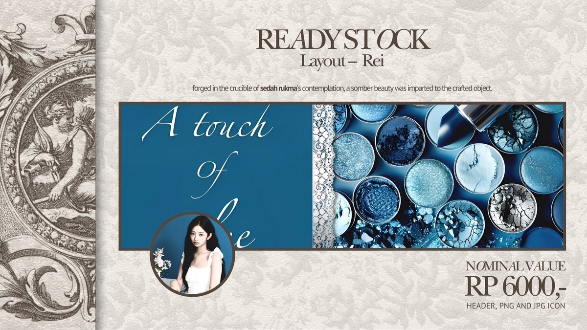 sedahrukma's tweet image. Help rt/repost? Thank you!

New drop layout - Rei, priced at RP 6,000,-/each includes png and jpg icon. Don’t hesitate to knock my DM if you’re interested.

#zonauang #zonajajan