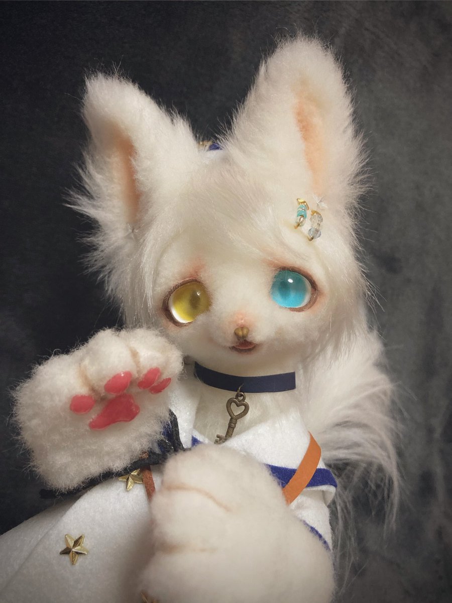 最終告知失礼します
あと1時間ほどで終了予定です〜
#アートドール
#ハンドメイド
#furry