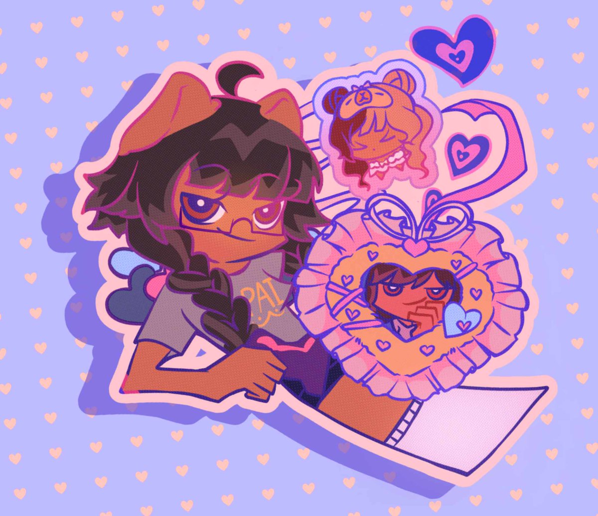 LIL GIFT FOR DEAREST <a href="/Moimoimochie/">Moimoi🧁🐻</a> 😈😈😈
I'm lowering this YCH option to $23 cause I love this format guys it's so pretty
Why 23? It's my birthday day hehe