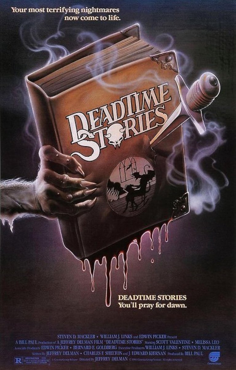 A sizable amount of the first segment of Deadtime Stories (1986) was shot in director Jeffrey Delman's backyard. #TheGoreYouKnow #MutantFam