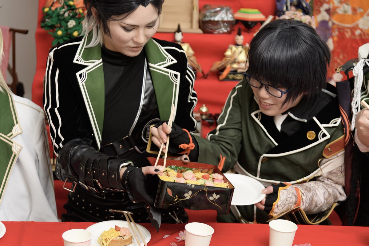 鵺 (@as_6kk) on Twitter photo 刀剣乱舞コスプレ
-構いたくなる-
篭手切江 野良さん(<a href="/noraran_165/">野良(引きこもりの姿)</a> )
稲葉江 鵺
photo wasabiさん(<a href="/wasabi05022t/">wasabi0502</a> )
studio studioZEROさん(<a href="/studioZERO2020/">studio ZERO📸</a> ) 刀剣乱舞コスプレ
-構いたくなる-
篭手切江 野良さん(<a href="/noraran_165/">野良(引きこもりの姿)</a> )
稲葉江 鵺
photo wasabiさん(<a href="/wasabi05022t/">wasabi0502</a> )
studio studioZEROさん(<a href="/studioZERO2020/">studio ZERO📸</a> )
