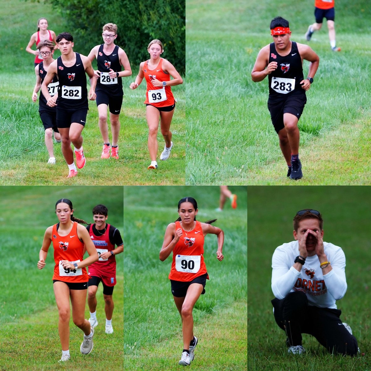A friend of mine captured these awesome images from Saturday's Cross Country meet at IC!  Our XC runners are AMAZING! - The hottest/most humid summer in SO long - THESE KIDS TRAINED IN THAT!🥵🌶️

We LOVE our XC TEAMS!  🖤🧡
#LoveWhereYouLearn
#LoveWhereYouRun (fast!)