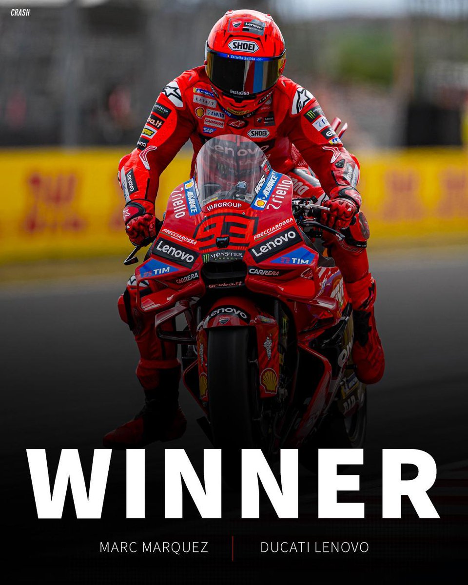 crash_motogp's tweet photo. He is unstoppable! Marc Marquez wins at Balaton Park 🏆🇭🇺

#MotoGP #HungarianGP https://t.co/PNSomWtkbf