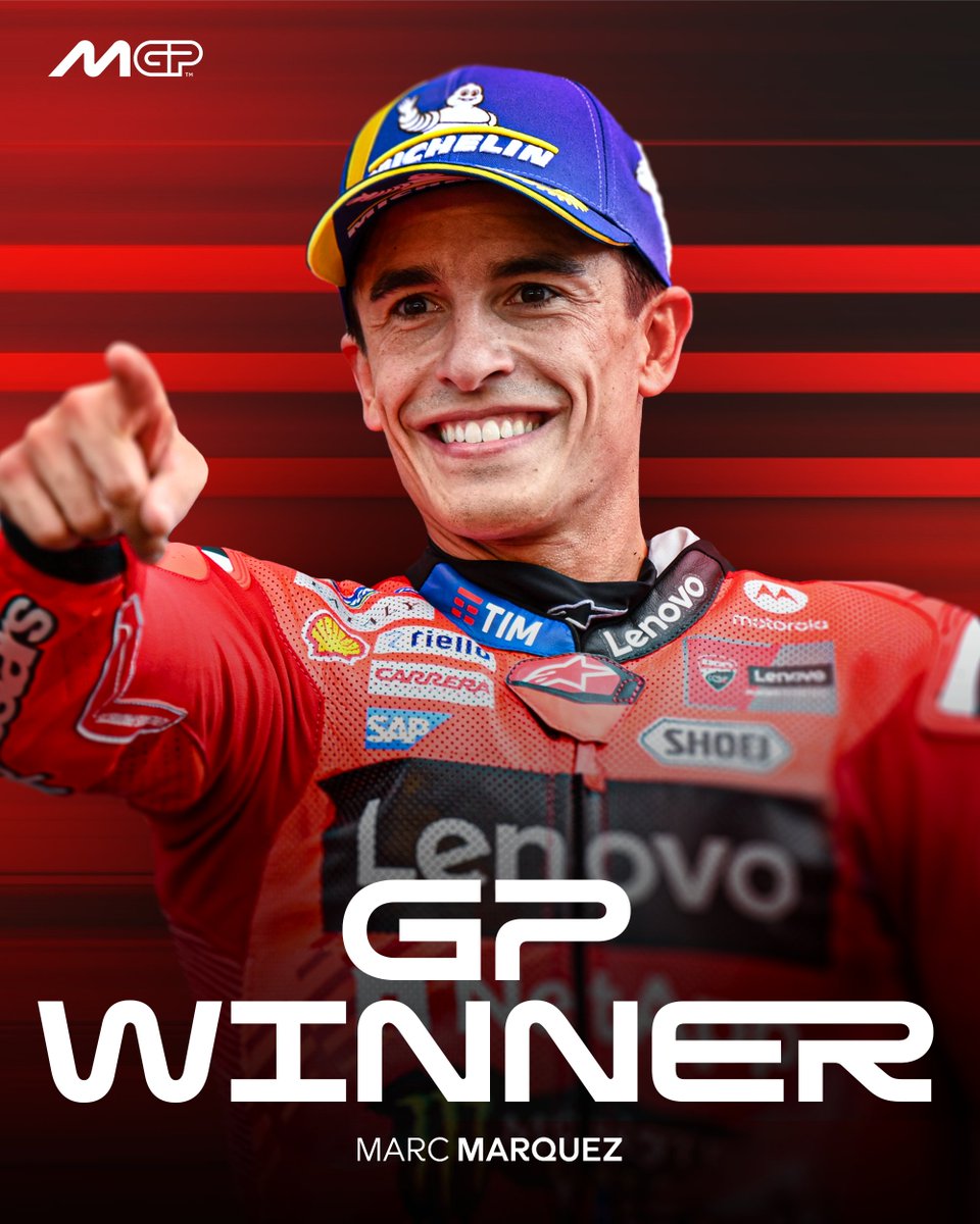 MotoGP™🏁 (@motogp) on Twitter photo 🏆 <a href="/marcmarquez93/">Marc Márquez</a>' golden run continues and becomes Balaton's first-ever #MotoGP winner! 🏆
#HungarianGP 🇭🇺 🏆 <a href="/marcmarquez93/">Marc Márquez</a>' golden run continues and becomes Balaton's first-ever #MotoGP winner! 🏆
#HungarianGP 🇭🇺