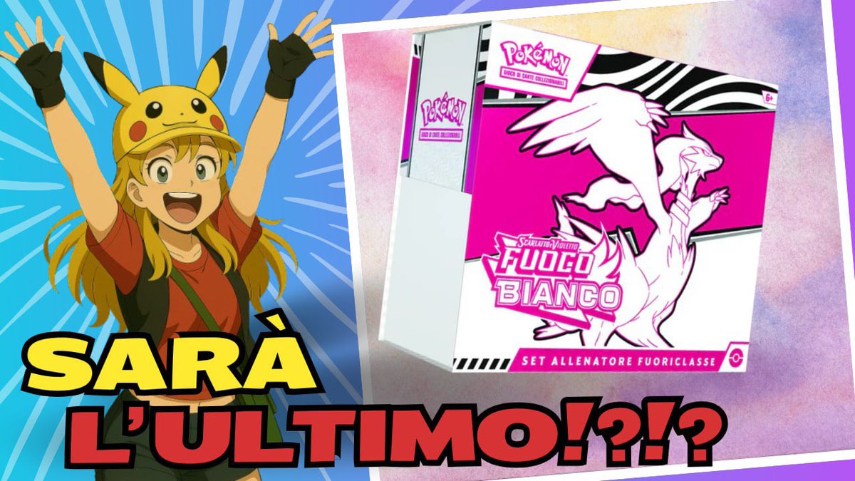 Nuovo video su #Youtube 🔥
Sbusto l'ETB di Fuoco Bianco 🤍
#Pokemon

🔗 youtu.be/0cf02ELxtuY