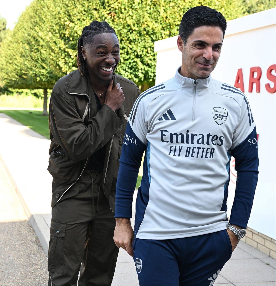Arteta: Say it one more time?
Eze: Tottnum are S H I T.