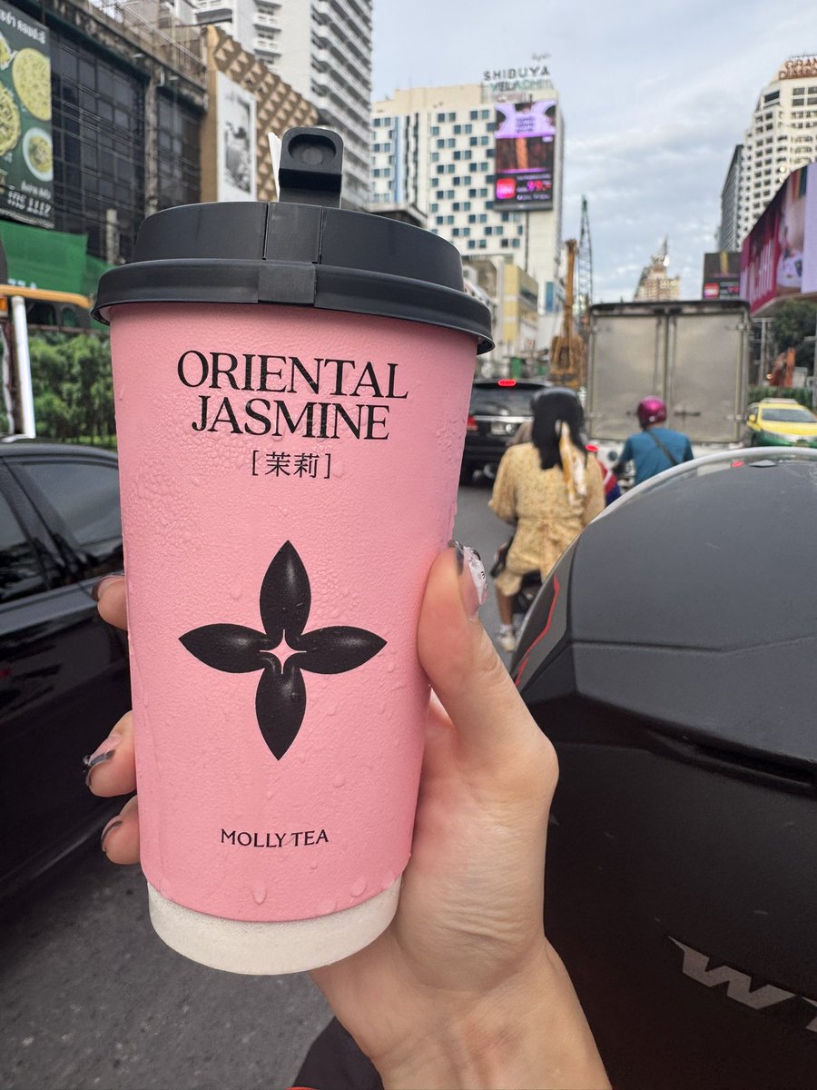 Molly tea美味しい🤤💗
ジャスミンミルクティーすき！