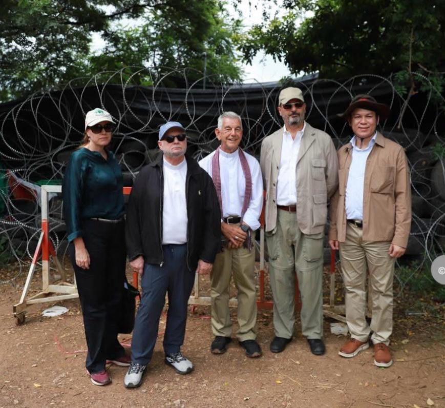 L’Ambasciatore Paolo Dionisi ha visitato i progetti della Caritas nella provincia di Battambang e Siem Reap insieme al Nunzio Apostolico e al Vescovo msgr. Enrique Figaredo Alvargonzales
