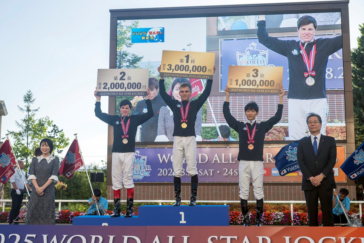 HKJC Racing (@hkjc_racing) on Twitter photo Badel and Teetan down the order as Team World All-Stars celebrate breakthrough Sapporo triumph. #竢馬 #HKracing
<a href="/pjrydo/">πΏπππ ππ’ππππ</a> writes.
Read here π racingnews.hkjc.com/english/2025/0β¦ Badel and Teetan down the order as Team World All-Stars celebrate breakthrough Sapporo triumph. #竢馬 #HKracing
<a href="/pjrydo/">πΏπππ ππ’ππππ</a> writes.
Read here π racingnews.hkjc.com/english/2025/0β¦