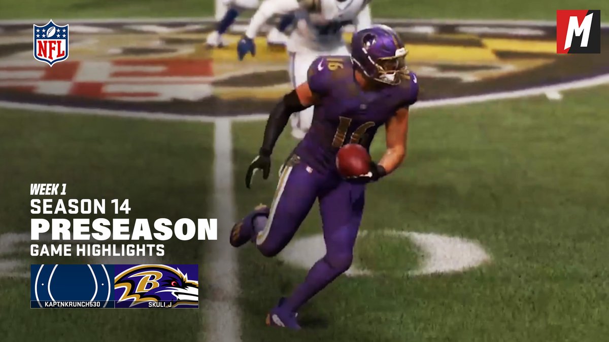 Madden 26 | Indianapolis Colts vs. Baltimore Ravens  Game Highlights | Preseason ONLINE FRANCHISE: youtu.be/oJhQ7AX5p14?si…