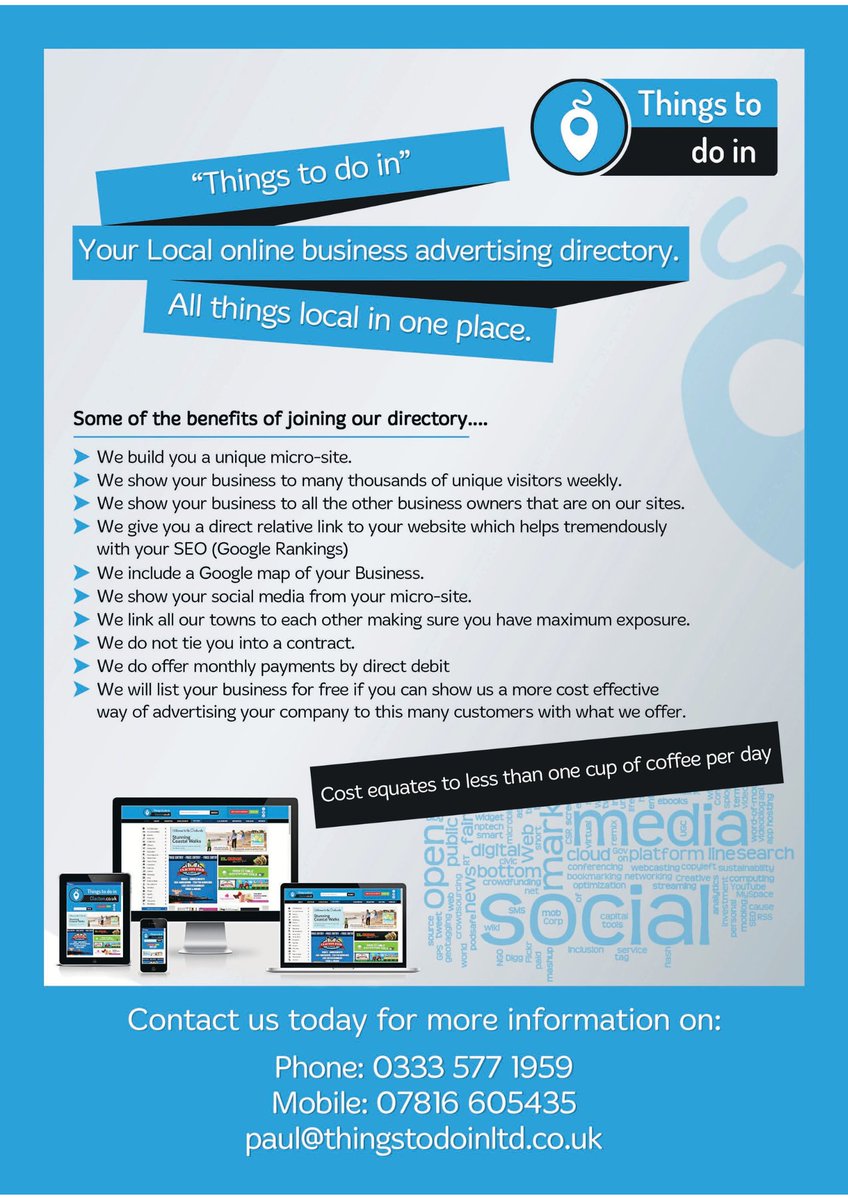 SallyDMarshall's tweet image. We are working with Things To Do In to produce an online directory in Ashford and more generally in Kent.  If you have a business or run events, this is for you