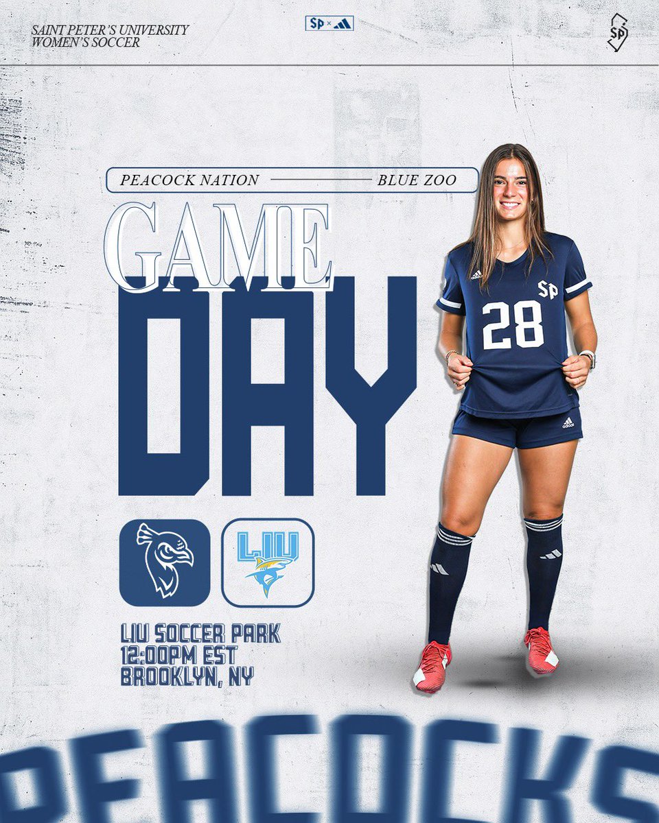 𝙚𝙫𝙚𝙧𝙮𝙤𝙣𝙚 𝙡𝙤𝙫𝙚𝙨 𝙨𝙤𝙘𝙘𝙚𝙧 𝙨𝙪𝙣𝙙𝙖𝙮𝙨!☺️

🆚 LIU
📍Brooklyn, n.y.
⏰ 12 p.m.
🏟️ LIU Soccer Park
📊liuathletics.com/sidearmstats/w… 
📺necfrontrow.com/game/13601 

#StrutUp🦚