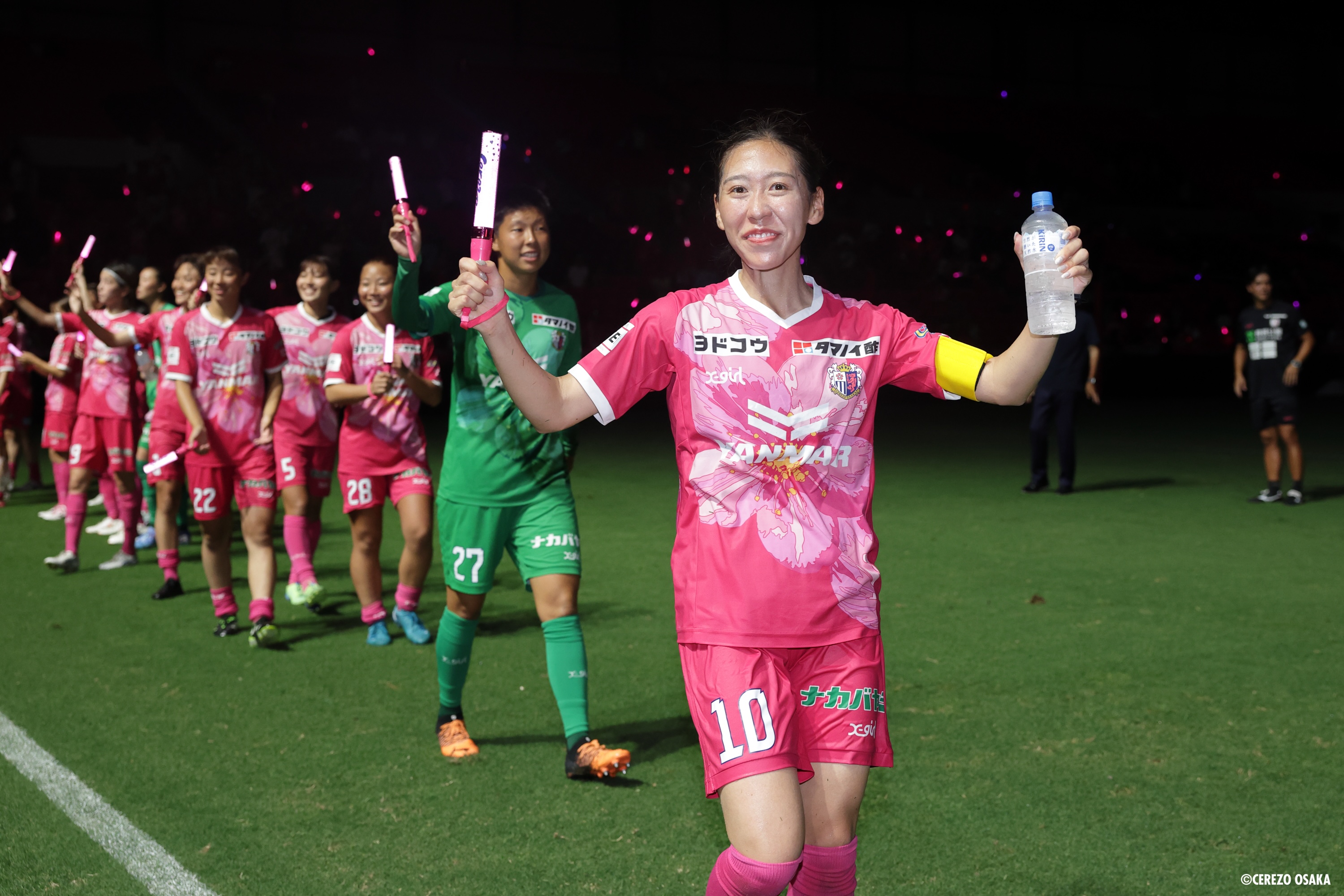 Puma セレッソ大阪レディースプラクティス 蛍光グリーン M Puma