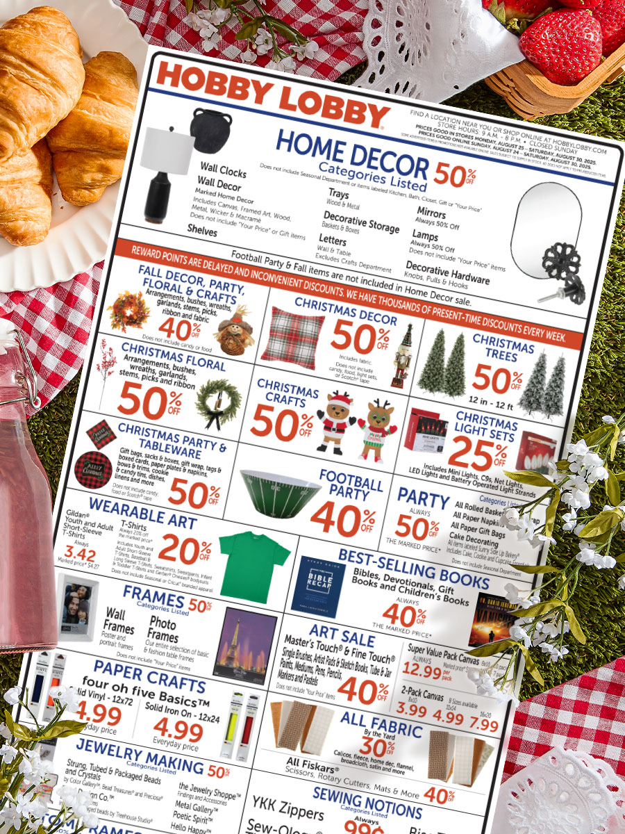 Save more on your seasonal favorites! Shop 40% Off Fall &amp; 50% Off Christmas in-store and online. See weekly ad for details. bit.ly/45ouTGb