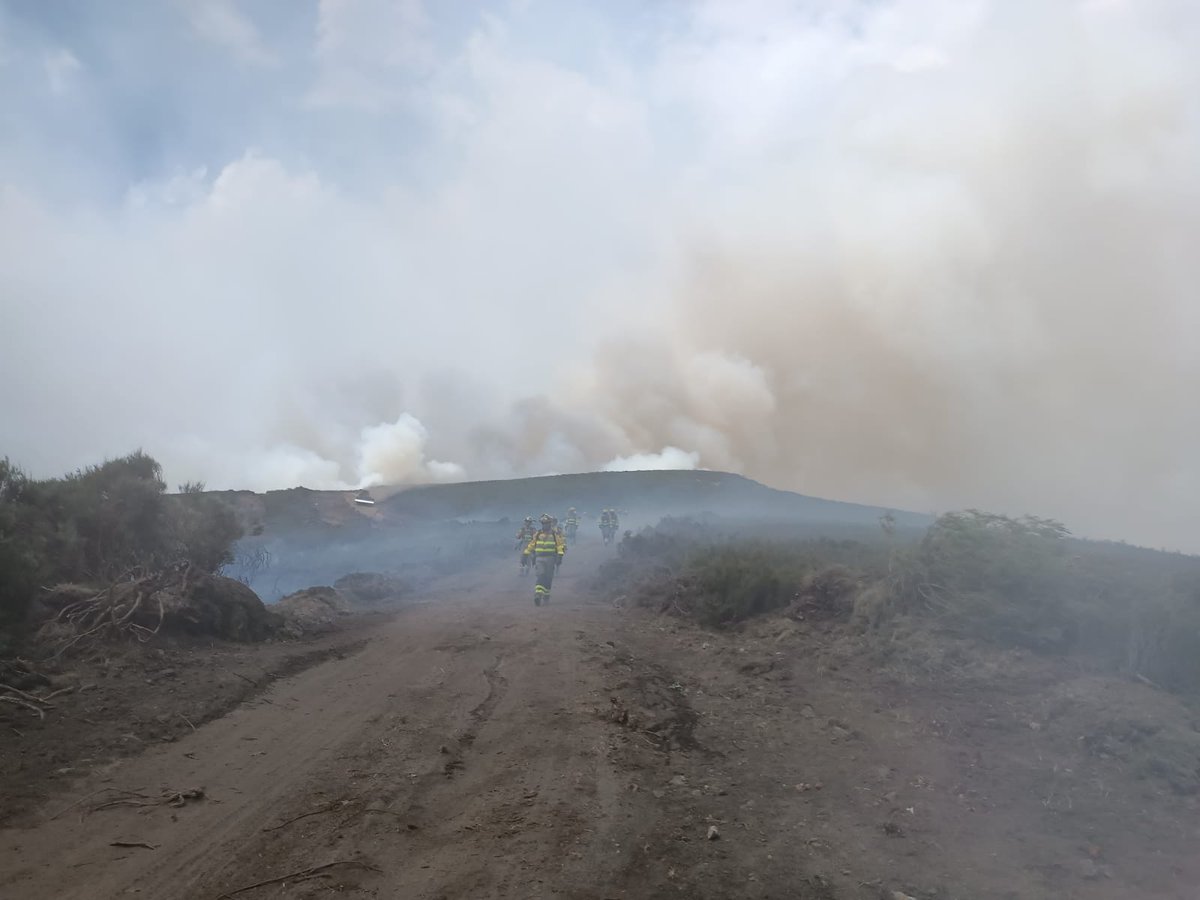 ATBRIF (@at_brif) on Twitter photo 14:57📸#IFIgüeña #LeónESP
El incendio forestal de Igüeña en horas centrales se vuelve a desatar y salta la linea de control de <a href="/briftabuyo/">BRIF TABUYO</a> y <a href="/GVAEmergencias/">GVA Emergències i Interior</a> y continúa su avance indomable. 14:57📸#IFIgüeña #LeónESP
El incendio forestal de Igüeña en horas centrales se vuelve a desatar y salta la linea de control de <a href="/briftabuyo/">BRIF TABUYO</a> y <a href="/GVAEmergencias/">GVA Emergències i Interior</a> y continúa su avance indomable.