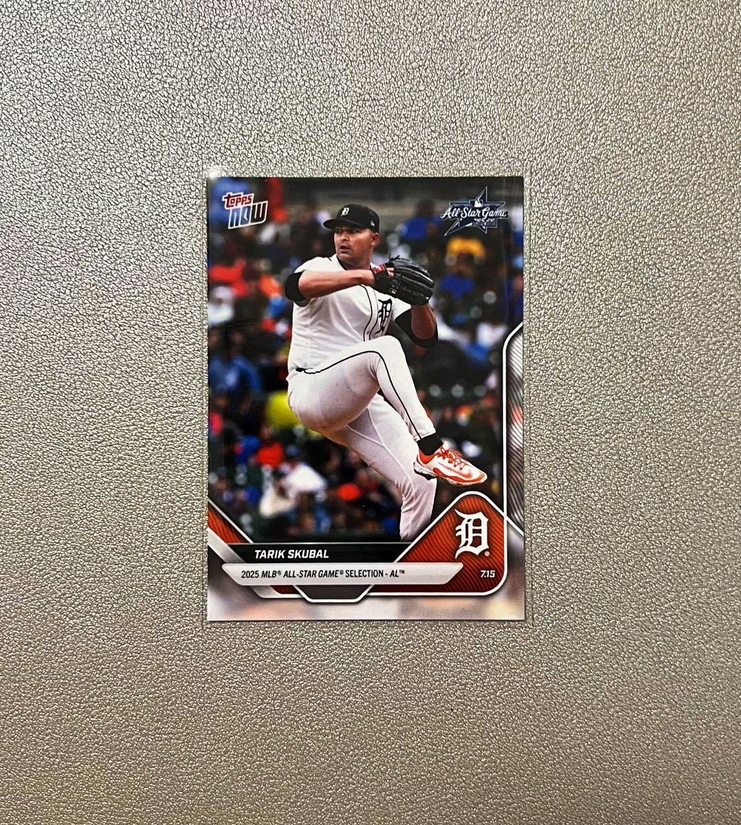 2025 All-Star Game Set - MLB Topps NOW のUS届きました✌️

スクーバルが19枚目だった🙄❓❓
これがSPということか❓❓

裏にTSSPって書いてるからそうなのかな🤔

シリアルもないからJP産と並べながらじゃないとわからなかった笑笑

これで TOPPS JPは後送り確定かな❓