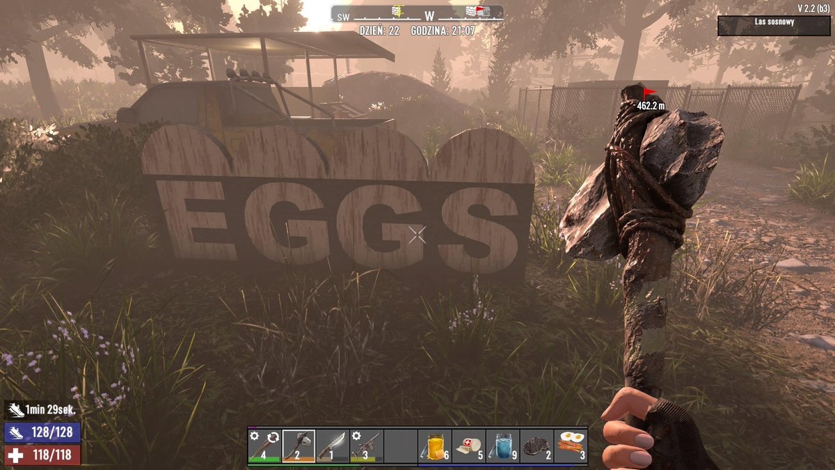 Zmiksowany Fallout z Minecraftem? Posmakowało bardzo, szczególnie w poprawionej wersji 2.
#starszapanigra w #7DaysToDie