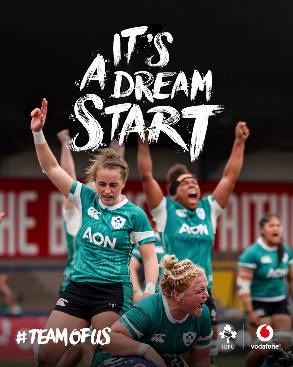 The start we all wanted <a href="/IrishRugby/">Irish Rugby</a> 🙌#TeamOfUs