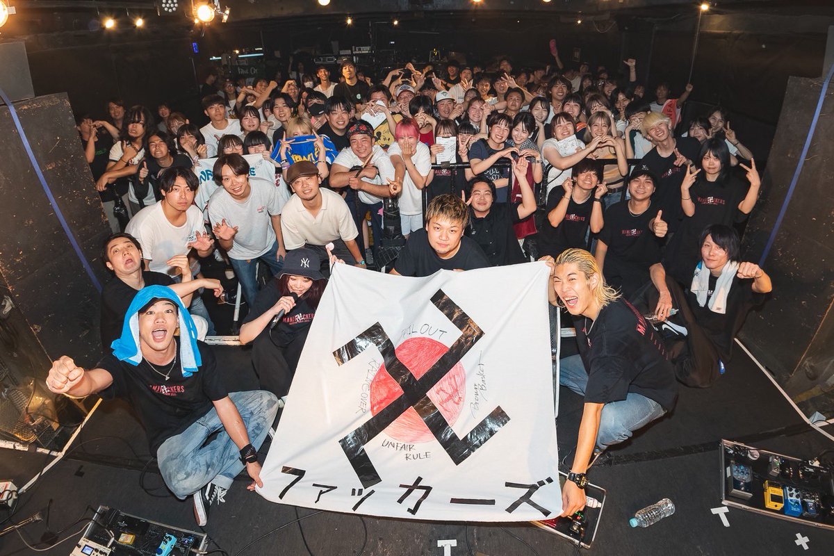 UNFAIR RULE (@unfair_rule) on Twitter photo 2025年8月24日(日)
MANJI FUCKERS
- REVIVAL TOUR 2025 -
📍福岡 小倉FUSE
ツアー初日ありがとうございました!
📸 <a href="/na283be/">翼、Tsubasa Watanabe</a>
ツアーチケットはこちら👇🏻
eplus.jp/manjifuckers/ 2025年8月24日(日)
MANJI FUCKERS
- REVIVAL TOUR 2025 -
📍福岡 小倉FUSE
ツアー初日ありがとうございました!
📸 <a href="/na283be/">翼、Tsubasa Watanabe</a>
ツアーチケットはこちら👇🏻
eplus.jp/manjifuckers/