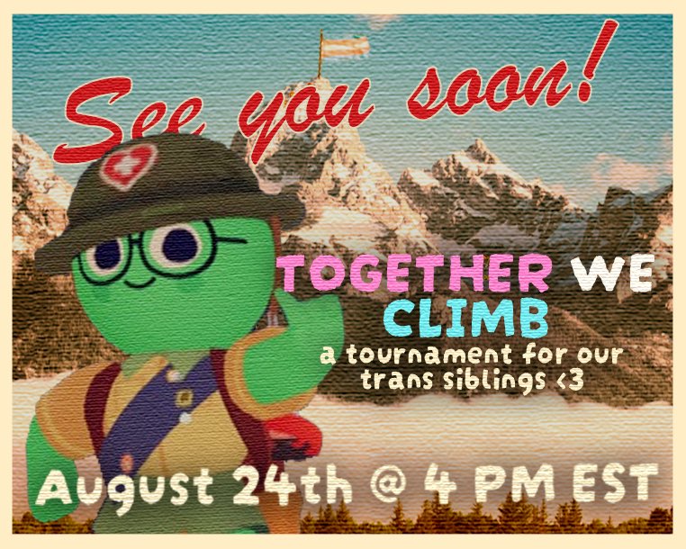 Will Jinkies 🏳️⚧️ (@mxjinkies) on Twitter photo today 130 content creators race to the peak to raise money for trans people, helping our latine trans siblins get access to resources, help, and community!
4 PM EDT- you can watch it all go down on my twitch page (and the front page of twitch!) and cohosted by <a href="/HarleenStuff/">Harleen Does Stuff</a> 🫶🏻 today 130 content creators race to the peak to raise money for trans people, helping our latine trans siblins get access to resources, help, and community!
4 PM EDT- you can watch it all go down on my twitch page (and the front page of twitch!) and cohosted by <a href="/HarleenStuff/">Harleen Does Stuff</a> 🫶🏻