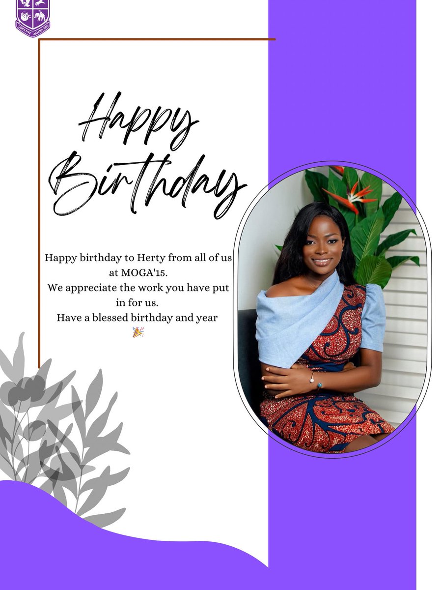 To our amazing assistant vice president and a wonderful person, Happy Birthday! 🎉 
May your day be filled with joy, laughter, and everything you love. You deserve all the happiness in the world! 😊🎂🎁 Happy birthday, Ms. Herty Tinadu