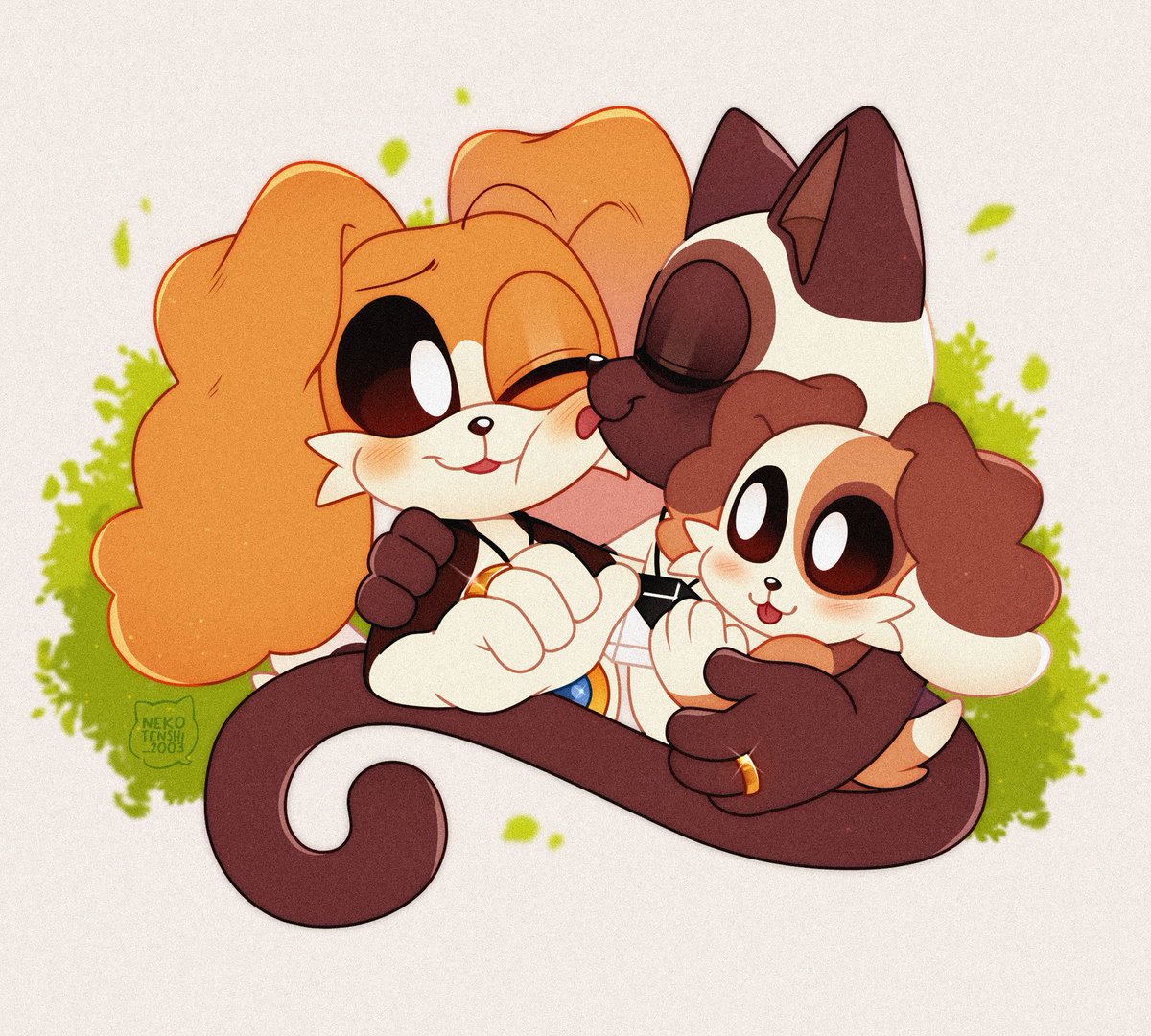 DevilshDonut ♡ (@devilshdonut) on Twitter photo Missed my boys 🥰
Art by <a href="/2003Nekotenshi/">NekoTenshi_2003 // 💛COMMISSIONS CLOSED 💛</a> ❤️❤️
#smilingcritterocs Missed my boys 🥰
Art by <a href="/2003Nekotenshi/">NekoTenshi_2003 // 💛COMMISSIONS CLOSED 💛</a> ❤️❤️
#smilingcritterocs