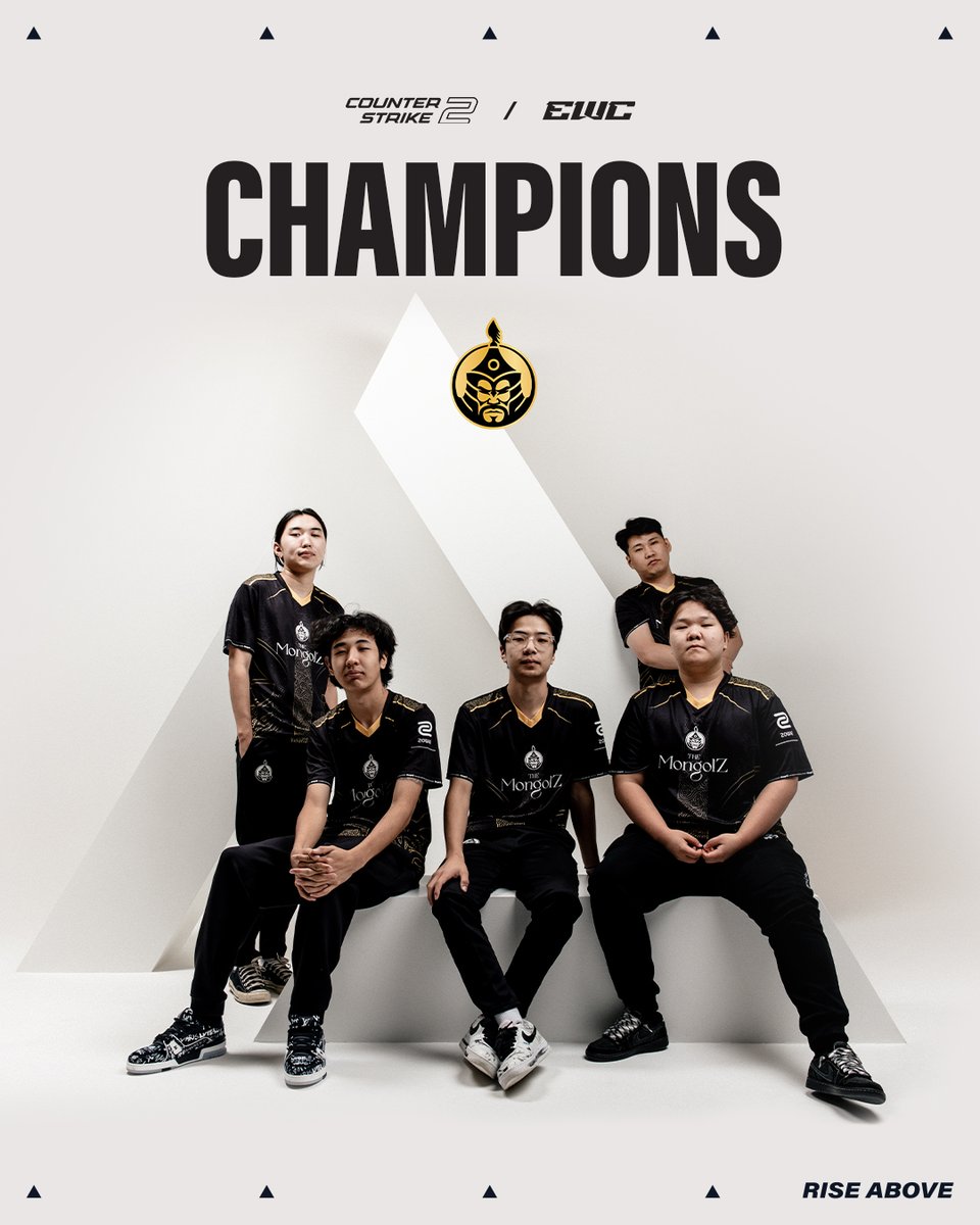 They've only gone and done it!
 
<a href="/1mongolz/">The MongolZ</a> are the CS2 at EWC 25 CHAMPIONS! 🏆