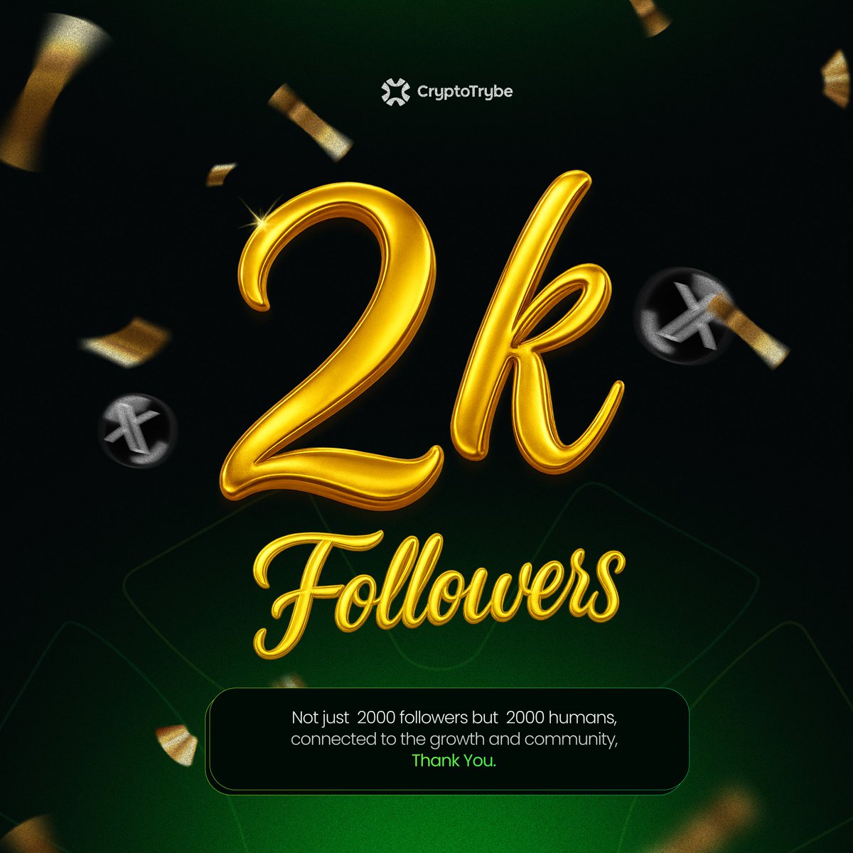 Tribe
Wealth
Opportunities

Tenacious
Hardwork
Optimistic
United
Strategy
Action
Network
Discipline 
= 2,000 of YOU! 

You are the reason we keep building, learning, and pushing forward. 

Thank you for believing in us, in our vision, and choosing to grow with us. 

Together as a