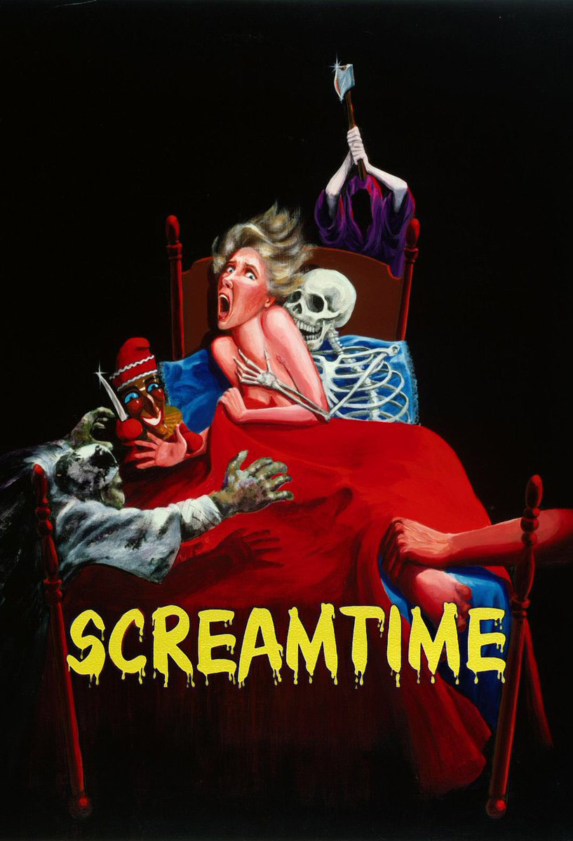 Screamtime (1983): The British horror movie Psychosis (2010) is a remake of the "Dreamhouse" segment from this anthology film. #TheGoreYouKnow #MutantFam