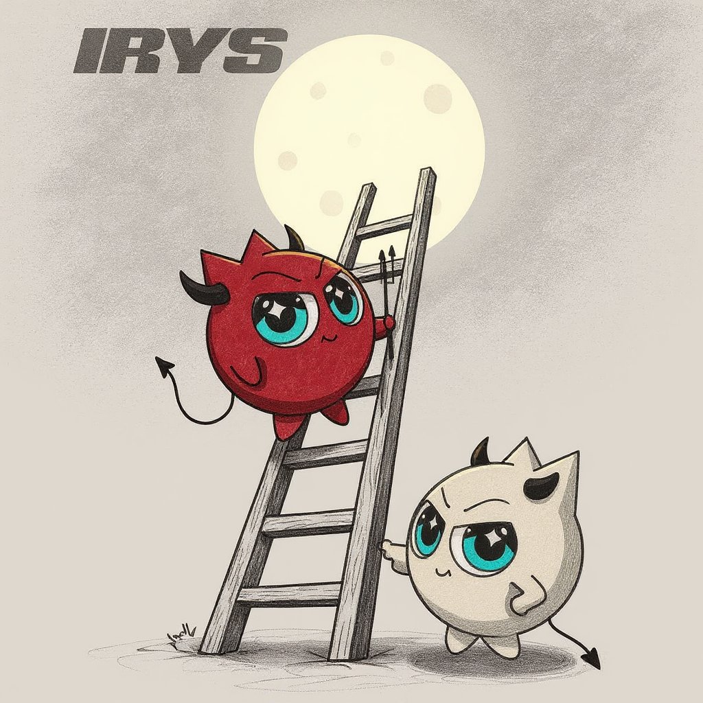 My first art on <a href="/irys_xyz/">Irys (✧ᴗ✧)</a> 

Mainnet is just around the corner   
NFT announcement is coming very soon

$IRYS Higher target is programmed