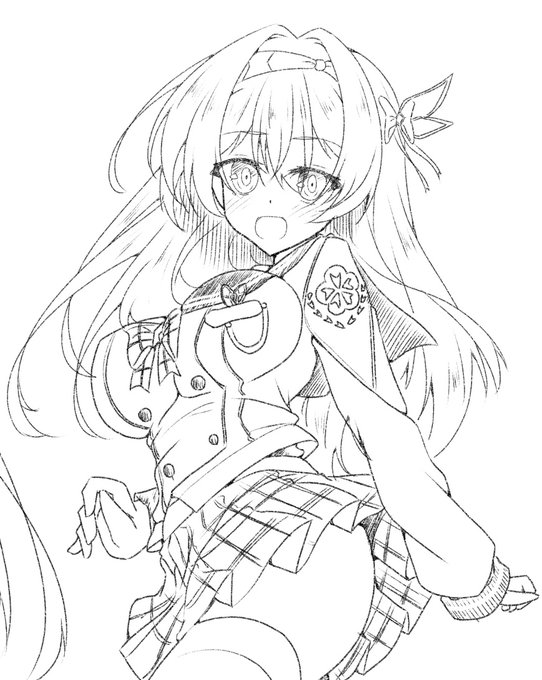 ワイが描くと幼くなるのは仕方ない 