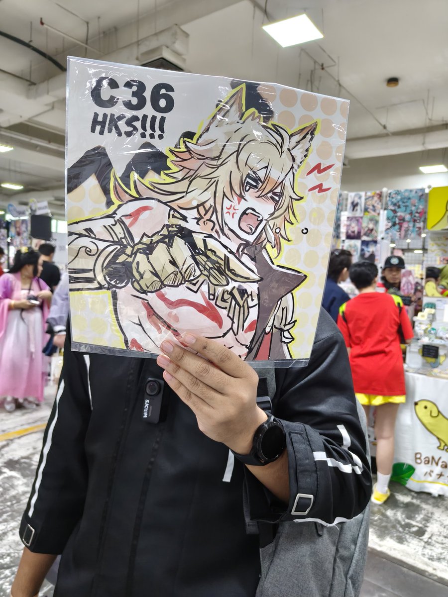 Last booth number art gone ~
Thank you so much😂🙏🏻!

Substitute booth number art goes up liao!