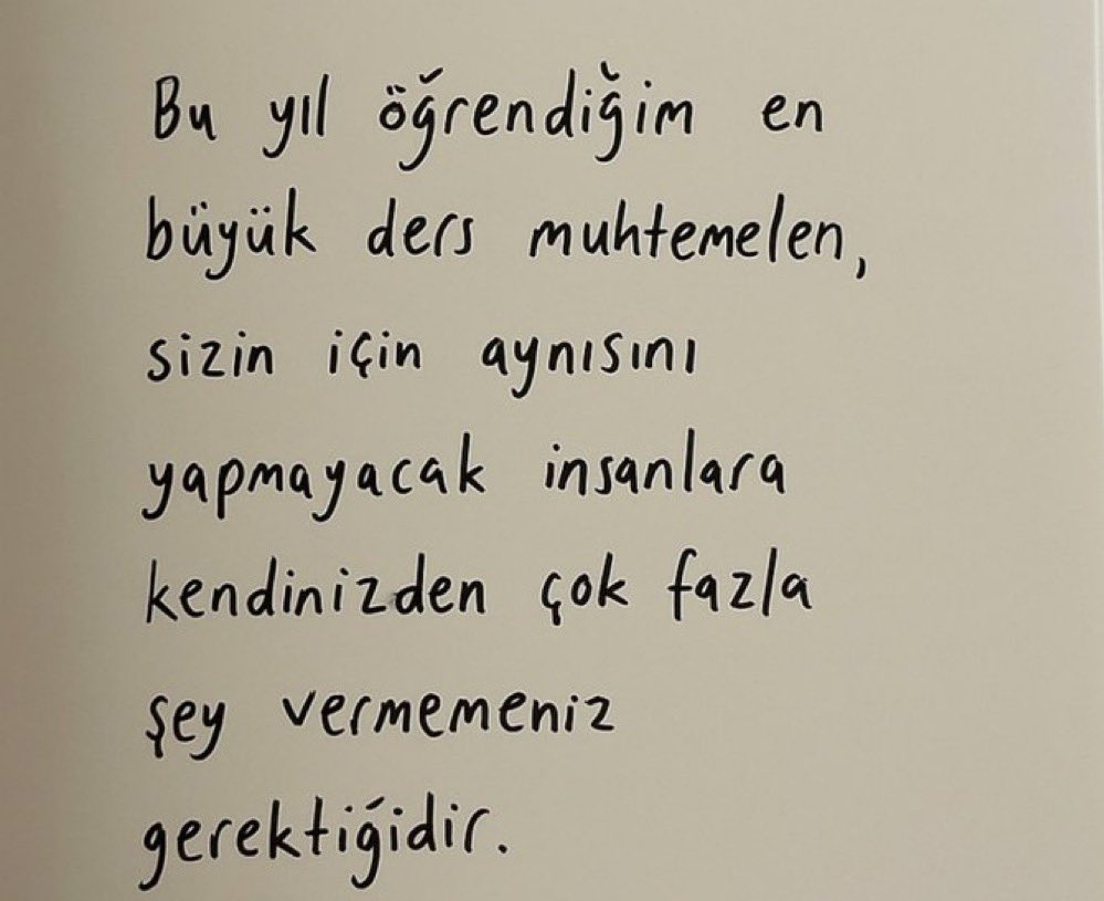 Fazla fedakarlık, nankörlük getirir.