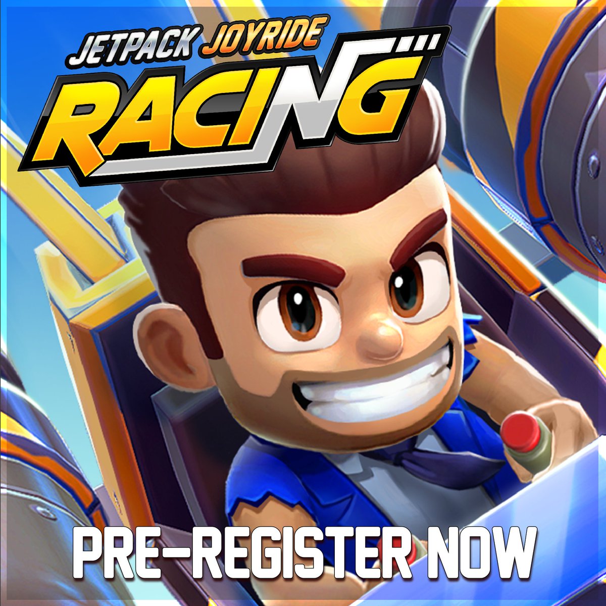 Jetpack Joyride Racing is available for pre-registration on iOS &amp; Android!

Pre-register now 🚀 halfbrick.link/PreRegJJR

💥It's free to play!💥
A Halfbrick+ account unlocks fun features - subscribing to Halfbrick+ unlocks even more!