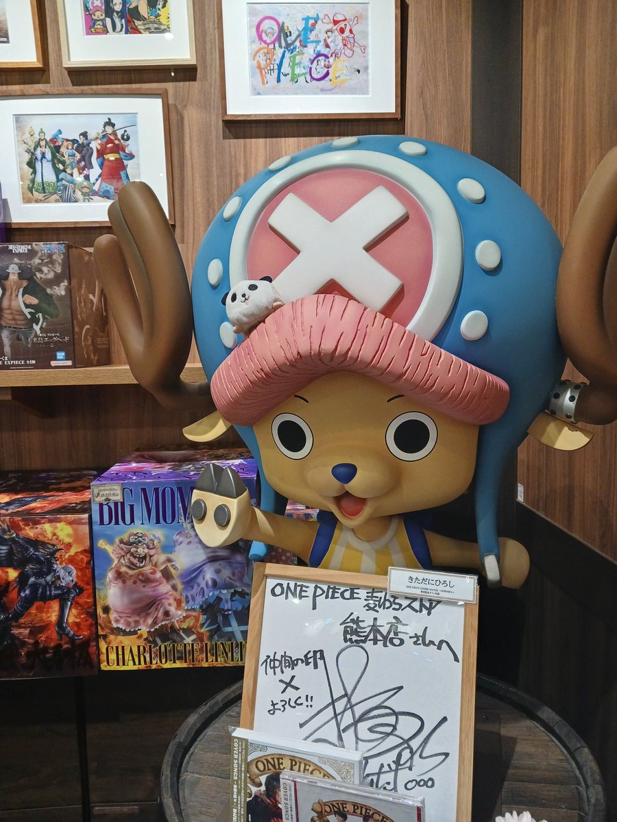 パンダマンいたーーー！
#ONEPIECE #パンダマン 
#麦わらストア