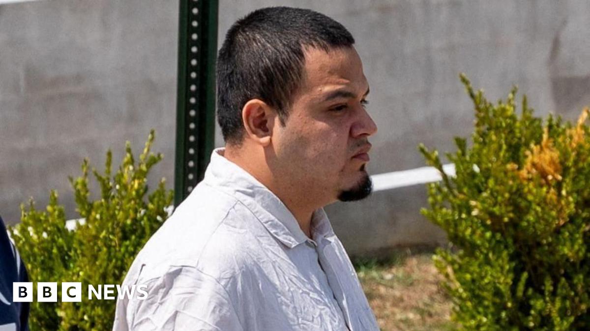 Less than 24 hours after his release, Kilmar Abrego Garcia, an immigrant who was wrongfully deported to El Salvador in March and returned to the United States in June, learned that he now might be deported to Uganda. bbc.in/3Jt90Nz