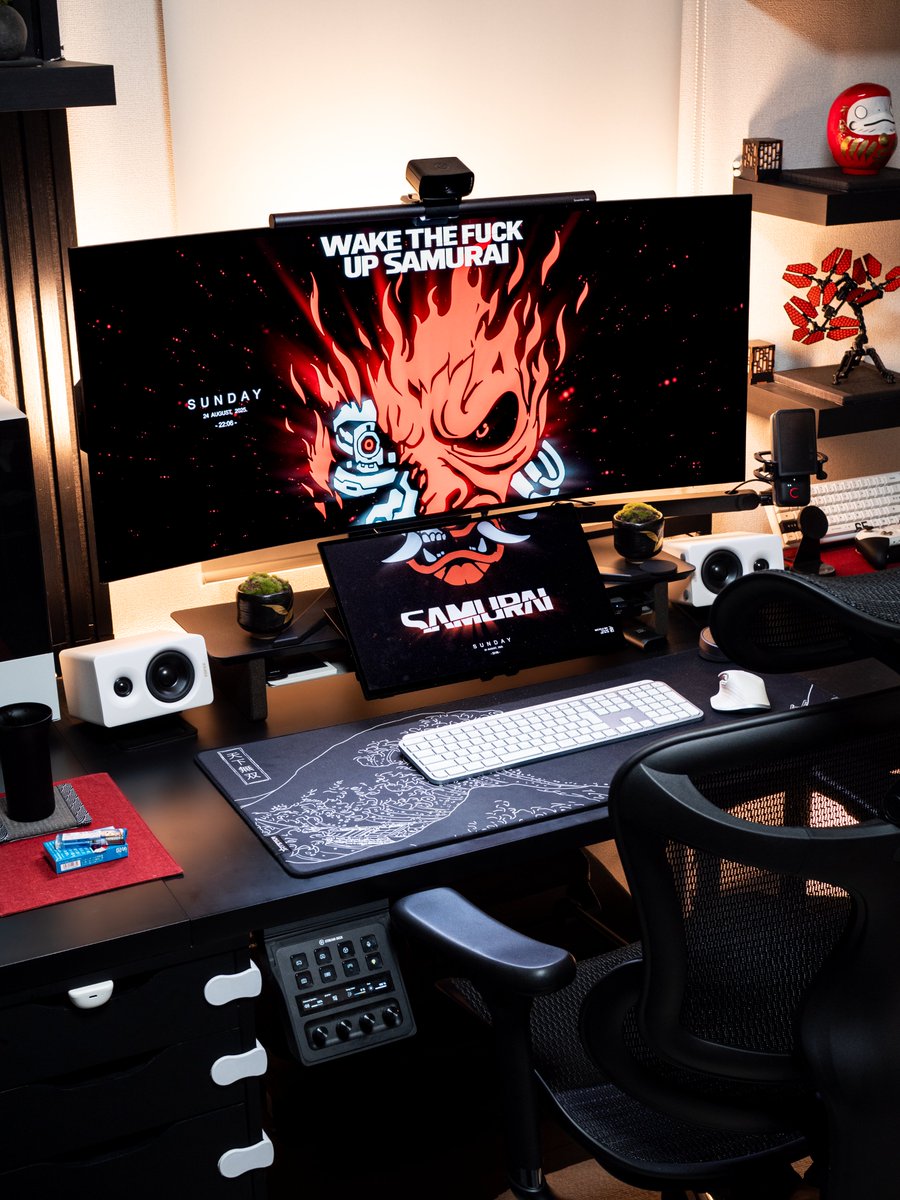SAMURAI
#desksetup