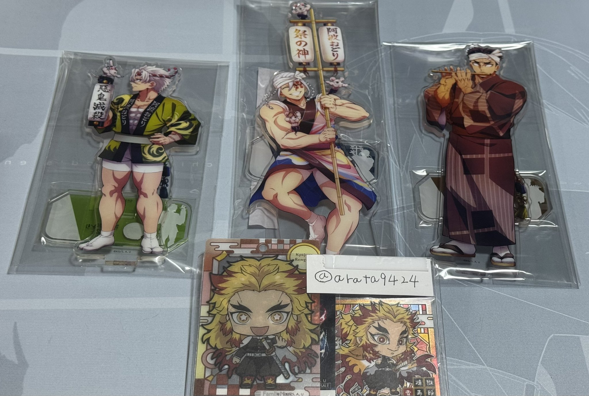 鬼滅の刃 阿波踊りアクリルスタンド 無一郎 ufotable‬アクスタ 缶バッジ 鬼滅の刃 阿波踊り 時透無一郎 アクリルスタンド アクスタ