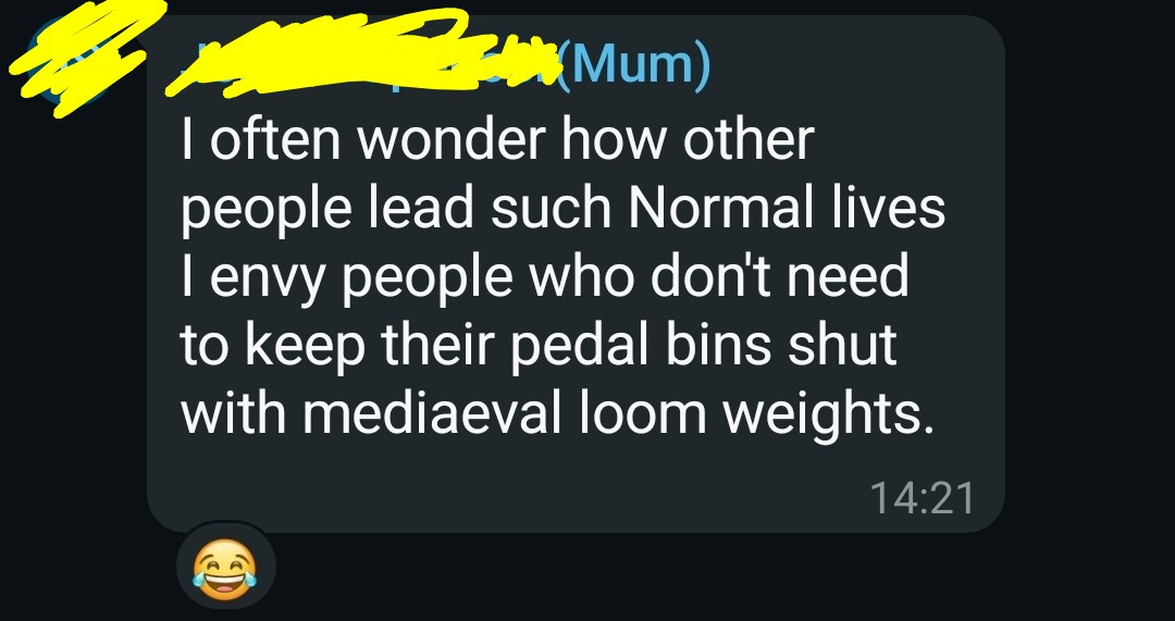 My mum waits for the day her life is normal...