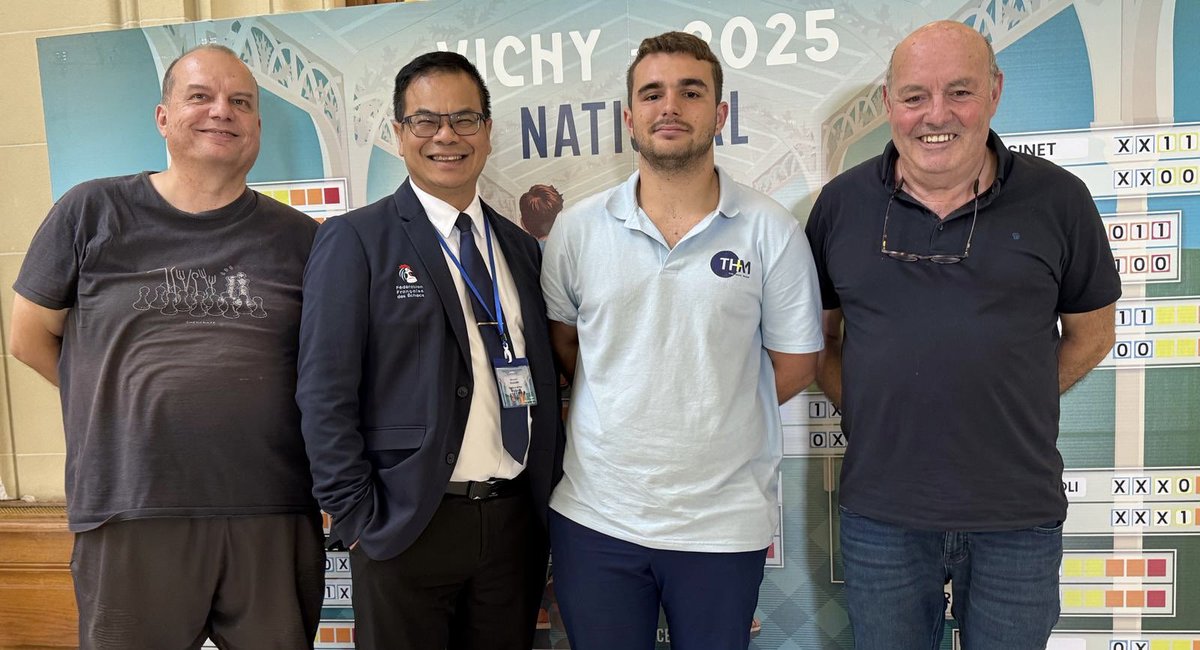 Marc'Andria Maurizzi Champion de France d'Échecs ! Un esprit combatif, le talent et la rigueur. Une fierté pour toute Corse !