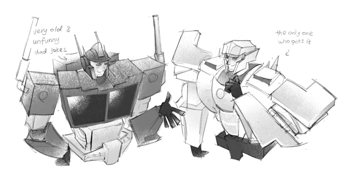 Old robots yaoi… 
#transformers #opmeg #megop