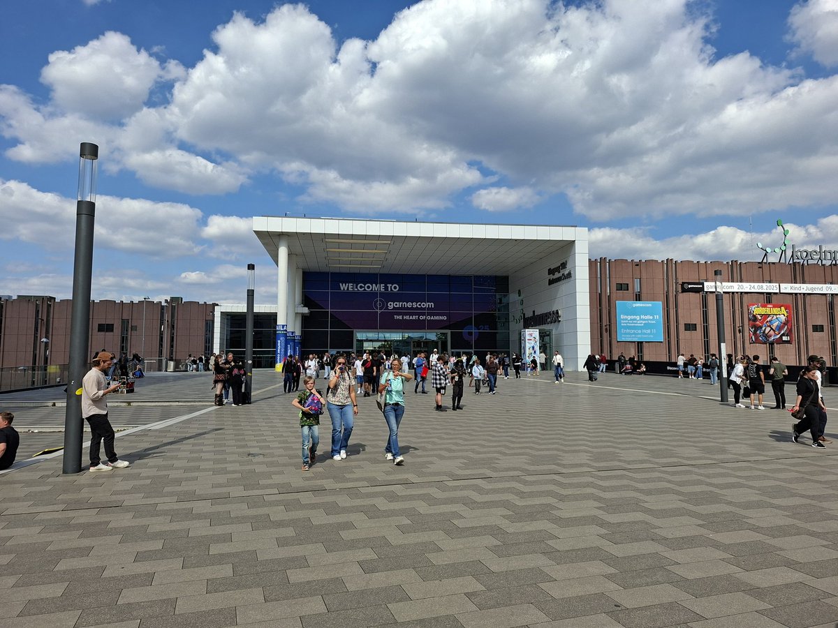 Es ist der letzte Tag der Gamescom 2025!
#gamescom2025 #gamescom