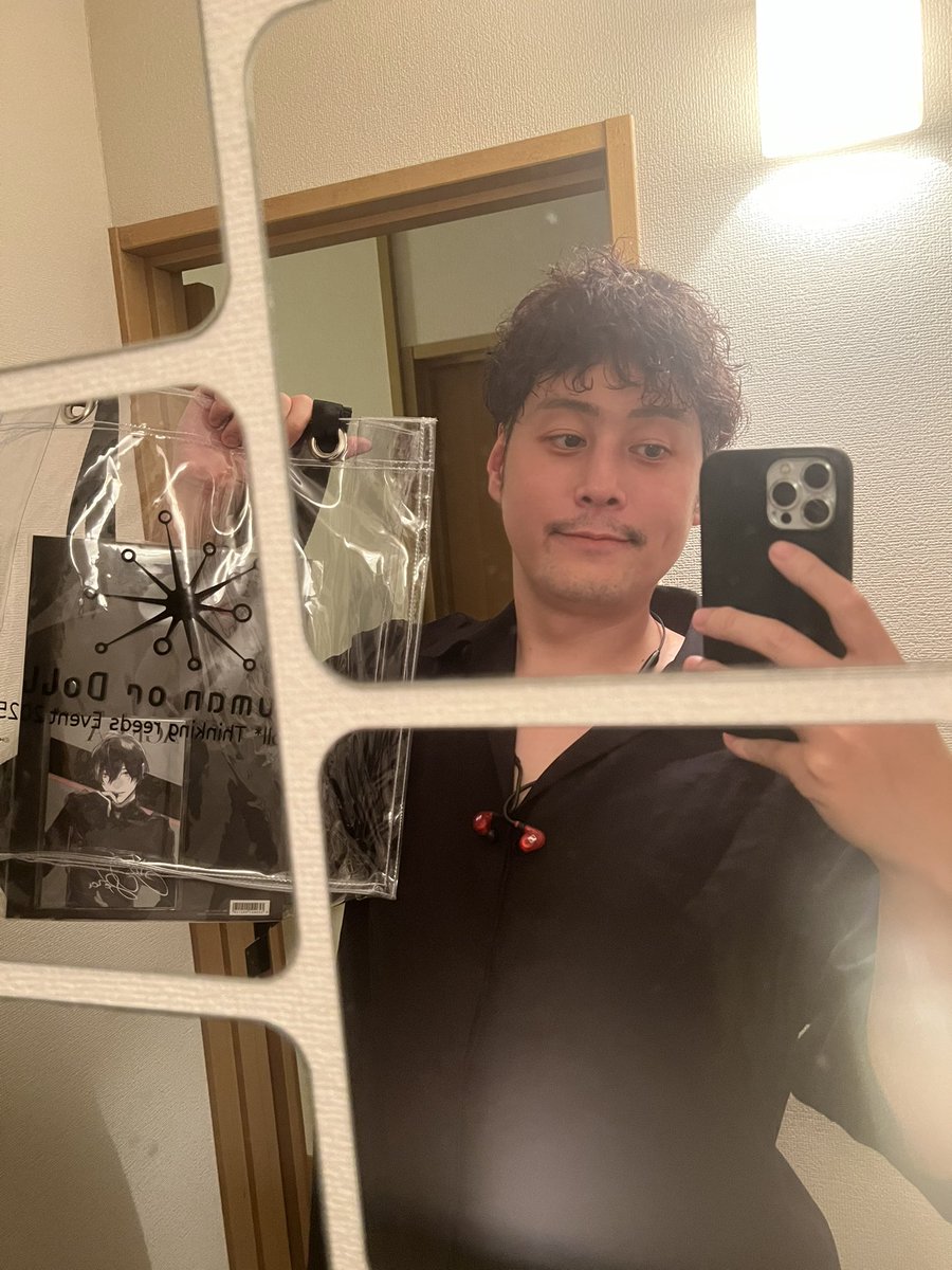 記念にLoumiel意識の黒系で⬛️