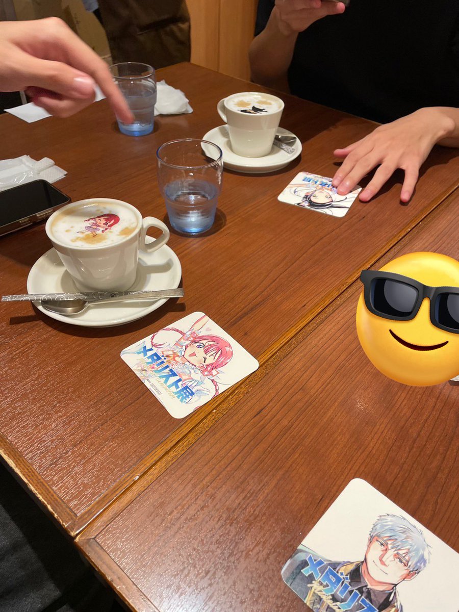 メダリスト展良すぎた😭
ラテ夜鷹かわよい