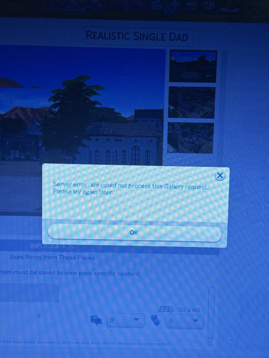 Is anybody else having this error? It randomly happens when I go to save a house. If so, Have you found the cause? I’ve tried everything. I believe it’s CC related because all my mods have been deleted..and it works with no CC installed.  
#Sims4