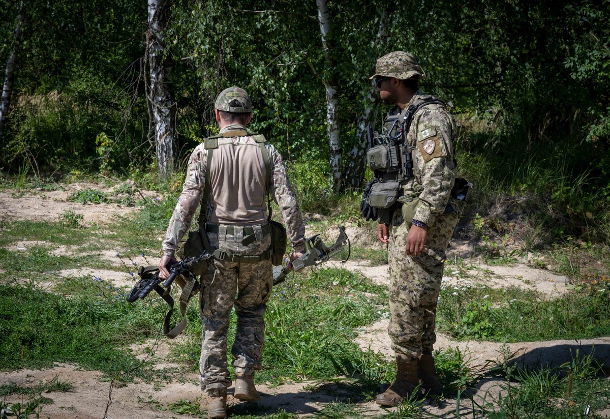 Today, #OpUNIFIER recognizes the official Independence Day of Ukraine. To truly deter an adversary, one must have the capability to win, and we continue to support the Armed Forces of Ukraine in their fight for freedom and sovereignty. #SlavaUkraini