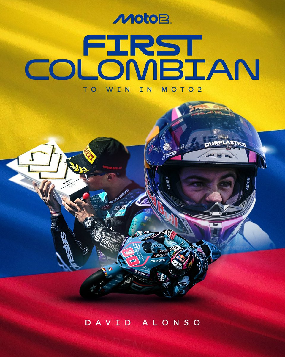 Making more history as a rookie 🇨🇴🏆

#HungarianGP 🇭🇺