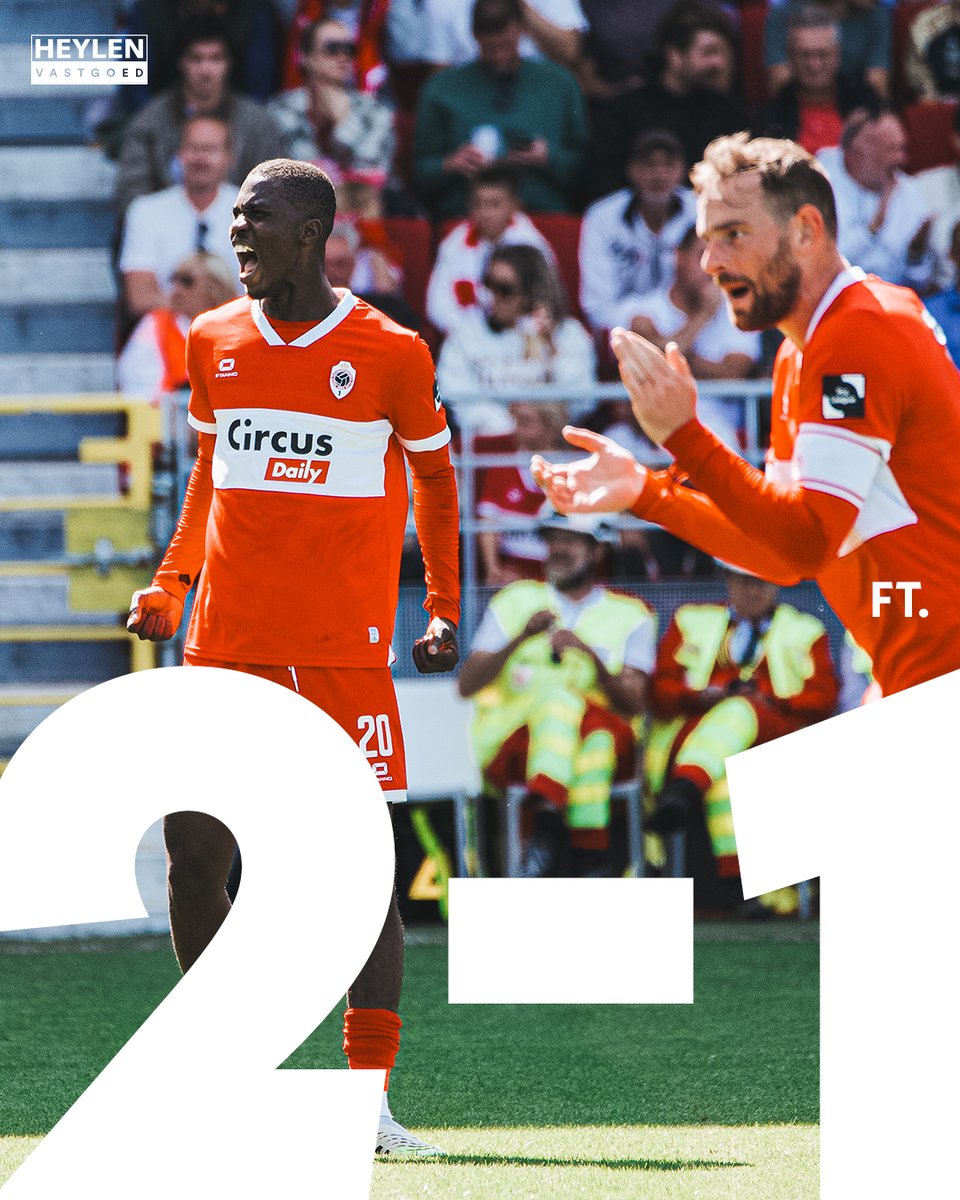 De 3 punten blijven op de Bosuil! 😍🔥