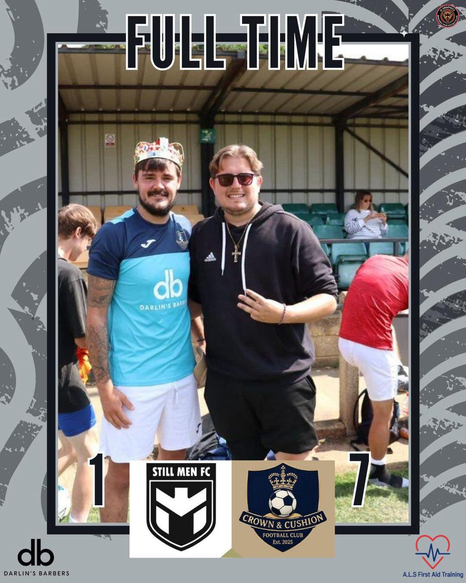 Dominant and professional start from Crown &amp; Cushion this morning. Flew into a 4 goal lead with a hatrick from Dane who also scooped MoTM and further cemented his claim to be starting #9 when the real stuff starts. Enjoy your Sunday! 👑